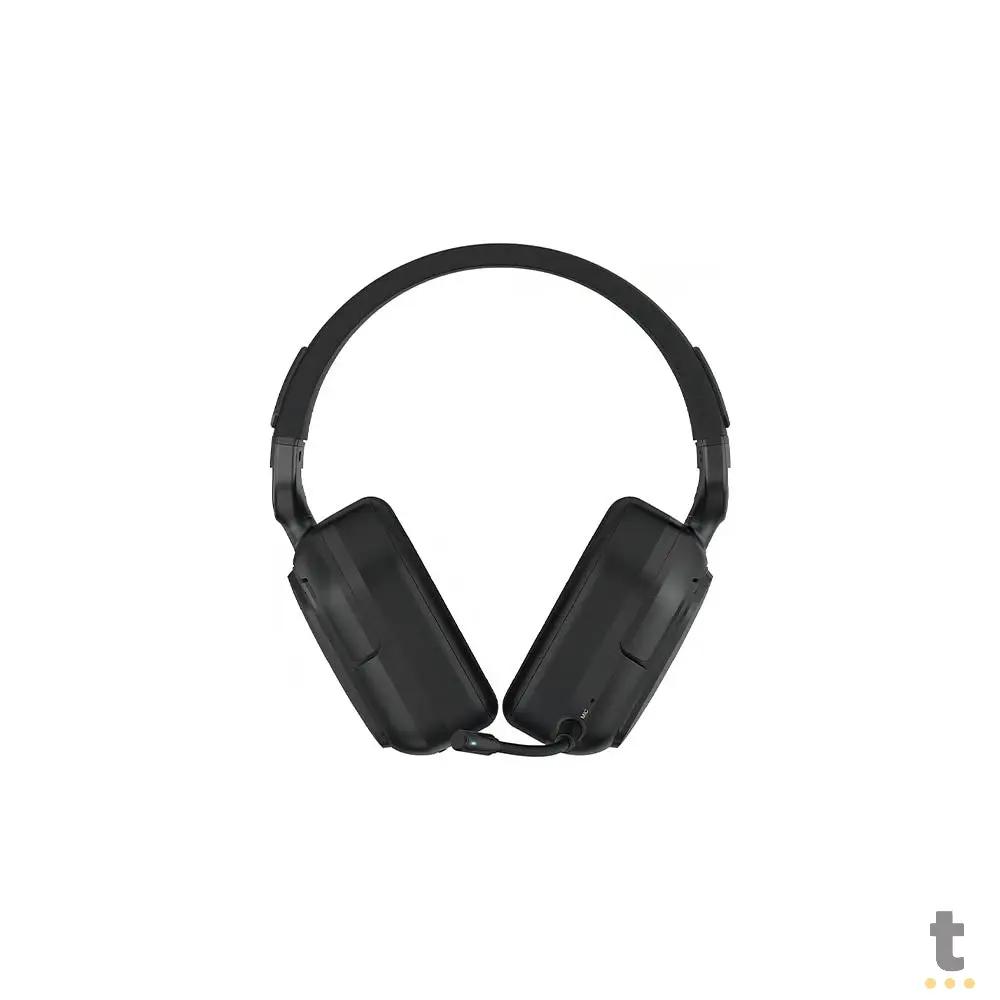 Headset Gamer Sem Fio Redragon Mira 7.1 RGB Microfone Removível C/ Cabo USB Tipo C Preto - H868 Truedata